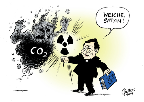 Cartoon: Exorzist (medium) by Paolo Calleri tagged eu,kommission,atomkraft,akw,kernkraftwerke,klima,klimaschutzziele,abgase,emissionen,co2,ausstoß,erneuerbare,energie,wende,kosten,jose,manuel,barroso,lobby,karikatur,cartoon,paolo,calleri,eu,kommission,atomkraft,akw,kernkraftwerke,klima,klimaschutzziele,abgase,emissionen,co2,ausstoß,erneuerbare,energie,wende,kosten,jose,manuel,barroso,lobby,karikatur,cartoon,paolo,calleri