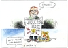 Cartoon: Blank (small) by Paolo Calleri tagged hoeherer,regelsatz,hartz,vier,regierung,opposition,cdu,fdp,spd