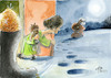 Cartoon: Stiefel (small) by Paolo Calleri tagged deutschland,parteien,verein,bsw,buendnis,wagenknecht,russland,ausland,spenden,demokratie,einflussnahme,spaltung,politik,putin,karikatur,cartoon,paolo,calleri
