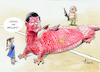 Cartoon: Ukraine-Positionierung (small) by Paolo Calleri tagged ukraine,russland,eu,europa,china,xi,jinping,krieg,wirtschaft,militaer,karikatur,cartoon,paolo,calleri