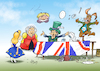 Cartoon: Wonderland (small) by Paolo Calleri tagged eu,uk,gb,grosbritannien,vereinigtes,koenigreich,briten,britannien,brexit,referendum,volksabstimmung,unterhaus,parlament,abgeordnete,parlamentarier,demokratie,abstimmung,austrittsabkommen,europa,europawahl,wahlen,austritt,union,karikatur,cartoon,paolo,calleri
