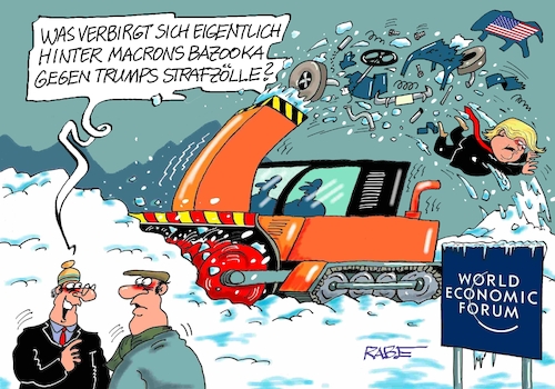 Cartoon: Bazooka (medium) by RABE tagged trump,präsident,usa,donald,einmarsch,erstürmung,cartoon,karikatur,pressezeichnung,rabe,ralf,böhme,farbcartoon,tagescartoon,venezuela,südamerika,maduro,regimewechsel,weltordnung,kongress,völkerrecht,davos,wirtschaftsforum,schweiz,weltwirtschaftsforum,macron,bazooka,strafzölle,gegenmittel,handelskrieg,trump,präsident,usa,donald,einmarsch,erstürmung,cartoon,karikatur,pressezeichnung,rabe,ralf,böhme,farbcartoon,tagescartoon,venezuela,südamerika,maduro,regimewechsel,weltordnung,kongress,völkerrecht,davos,wirtschaftsforum,schweiz,weltwirtschaftsforum,macron,bazooka,strafzölle,gegenmittel,handelskrieg