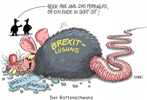 Cartoon: Der Rattenschwanz (medium) by RABE tagged brexit,eu,insel,may,britten,austritt,rabe,ralf,böhme,cartoon,karikatur,pressezeichnung,farbcartoon,tagescartoon,bauhaus,baukasten,bauklötzer,plan,referendum,februar,irre,irrsinn,ratte,rattenschwanz,fernglas,ende,sicht,aufschub,lösung,brexit,eu,insel,may,britten,austritt,rabe,ralf,böhme,cartoon,karikatur,pressezeichnung,farbcartoon,tagescartoon,bauhaus,baukasten,bauklötzer,plan,referendum,februar,irre,irrsinn,ratte,rattenschwanz,fernglas,ende,sicht,aufschub,lösung