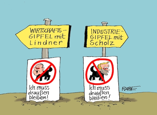 Cartoon: Draußenbleiber (medium) by RABE tagged ampel,ampelregierung,rot,grün,gelb,fdp,spd,grüne,rabe,ralf,böhme,cartoon,karikatur,pressezeichnung,farbcartoon,tagescartoon,inflation,einkommen,rente,rentenpaket,bruch,streit,neuwahlen,lindner,scholz,wirtschaftsgipfel,bundestag,kanzleramt,industriegipfel,wegweiser,hund,verbotsschil,ampel,ampelregierung,rot,grün,gelb,fdp,spd,grüne,rabe,ralf,böhme,cartoon,karikatur,pressezeichnung,farbcartoon,tagescartoon,inflation,einkommen,rente,rentenpaket,bruch,streit,neuwahlen,lindner,scholz,wirtschaftsgipfel,bundestag,kanzleramt,industriegipfel,wegweiser,hund,verbotsschil