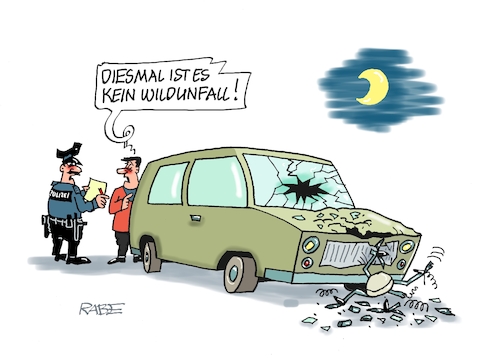 Cartoon: Drohnenkonfrontation (medium) by RABE tagged merz,union,kanzler,fritze,koalition,spd,klingbeil,bundesregierung,rabe,ralf,böhme,cartoon,karikatur,pressezeichnung,farbcartoon,tagescartoon,trump,putin,krisen,tv,nachrichten,waschmaschine,drohne,drohnenattacke,drohnenalarm,drohnenzusammenstoss,wild,wildwechsel,pkw,bremsung,crash,polizei,unfall,merz,union,kanzler,fritze,koalition,spd,klingbeil,bundesregierung,rabe,ralf,böhme,cartoon,karikatur,pressezeichnung,farbcartoon,tagescartoon,trump,putin,krisen,tv,nachrichten,waschmaschine,drohne,drohnenattacke,drohnenalarm,drohnenzusammenstoss,wild,wildwechsel,pkw,bremsung,crash,polizei,unfall
