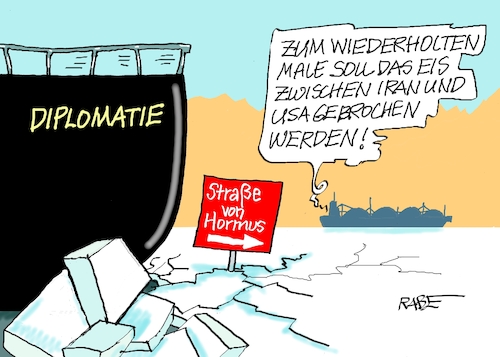 Cartoon: Eisbrecher (medium) by RABE tagged trump,donald,präsident,usa,mount,rushmore,rede,feiertag,rabe,ralf,böhme,cartoon,karikatur,pressezeichnung,farbcartoon,tagescartoon,denkmal,eigenlob,lügen,irankrieg,israel,friedensplan,hormus,eis,eisbrecher,diplomatie,trump,donald,präsident,usa,mount,rushmore,rede,feiertag,rabe,ralf,böhme,cartoon,karikatur,pressezeichnung,farbcartoon,tagescartoon,denkmal,eigenlob,lügen,irankrieg,israel,friedensplan,hormus,eis,eisbrecher,diplomatie