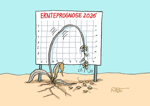 Cartoon: Erntebilanz (medium) by RABE tagged merz,kanzler,koalition,union,spd,klingbeil,cartoon,karikatur,pressezeichnung,farbcartoon,tagescartoon,db,bahn,frühling,frühjahr,frühjahrsputz,ice,zug,blumenkasten,blumenkästen,esc,songcontest,bilanz,diagram,prognose,ernte,ernteausfall,ernteprognose,weizen,felder,bauern,agrarbetriebe,merz,kanzler,koalition,union,spd,klingbeil,cartoon,karikatur,pressezeichnung,farbcartoon,tagescartoon,db,bahn,frühling,frühjahr,frühjahrsputz,ice,zug,blumenkasten,blumenkästen,esc,songcontest,bilanz,diagram,prognose,ernte,ernteausfall,ernteprognose,weizen,felder,bauern,agrarbetriebe