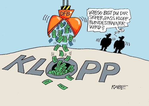 Cartoon: Es fließt (medium) by RABE tagged fußball,nagelsmann,spieler,wm,kader,usa,ball,sport,tor,spielfeld,schiedsrichter,videobeweis,rabe,ralf,böhme,cartoon,karikatur,pressezeichnung,farbcartoon,tagescartoon,hund,bundesliga,ballaballa,bundestrainer,jürgen,klopp,bagger,geld,euro,angebot,fußball,nagelsmann,spieler,wm,kader,usa,ball,sport,tor,spielfeld,schiedsrichter,videobeweis,rabe,ralf,böhme,cartoon,karikatur,pressezeichnung,farbcartoon,tagescartoon,hund,bundesliga,ballaballa,bundestrainer,jürgen,klopp,bagger,geld,euro,angebot