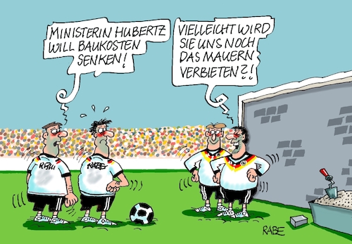 Es wird gemauert