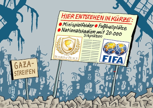 Cartoon: Fußballvision (medium) by RABE tagged trump,präsident,usa,donald,einmarsch,erstürmung,cartoon,karikatur,pressezeichnung,rabe,ralf,böhme,farbcartoon,tagescartoon,venezuela,südamerika,maduro,regimewechsel,weltordnung,kongress,völkerrecht,infantino,fifa,fußball,friedensrat,zusammenschluß,gaza,gazastreifen,gazakrieg,israel,hamas,fußballplätze,minifußbal,fußballstadion,weltmeisterschaft,world,cup,sport,trump,präsident,usa,donald,einmarsch,erstürmung,cartoon,karikatur,pressezeichnung,rabe,ralf,böhme,farbcartoon,tagescartoon,venezuela,südamerika,maduro,regimewechsel,weltordnung,kongress,völkerrecht,infantino,fifa,fußball,friedensrat,zusammenschluß,gaza,gazastreifen,gazakrieg,israel,hamas,fußballplätze,minifußbal,fußballstadion,weltmeisterschaft,world,cup,sport