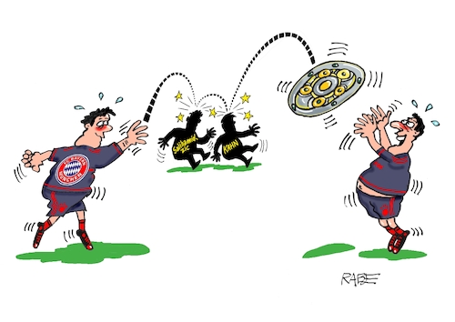 Cartoon: Kopfball (medium) by RABE tagged fußball,ball,sport,bundesliga,trainer,fc,bayern,münchen,entlassung,nagelsmann,rabe,ralf,böhme,cartoon,karikatur,pressezeichnung,farbcartoon,tagescartoon,hintertür,tabellenführung,tuchel,trainerwechsel,salihamidzic,oliver,kahn,rauswurf,meistertitel,meisterschale,dortmund,fußball,ball,sport,bundesliga,trainer,fc,bayern,münchen,entlassung,nagelsmann,rabe,ralf,böhme,cartoon,karikatur,pressezeichnung,farbcartoon,tagescartoon,hintertür,tabellenführung,tuchel,trainerwechsel,salihamidzic,oliver,kahn,rauswurf,meistertitel,meisterschale,dortmund