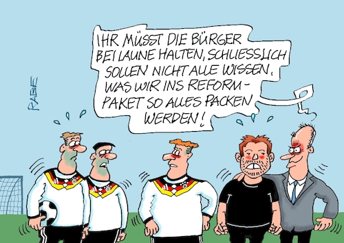 Cartoon: Launiges (medium) by RABE tagged fußball,nagelsmann,spieler,wm,kader,usa,ball,sport,tor,spielfeld,schiedsrichter,videobeweis,rabe,ralf,böhme,cartoon,karikatur,pressezeichnung,farbcartoon,tagescartoon,hund,bundesliga,ballaballa,merz,reformpaket,reformen,sommerpause,fußball,nagelsmann,spieler,wm,kader,usa,ball,sport,tor,spielfeld,schiedsrichter,videobeweis,rabe,ralf,böhme,cartoon,karikatur,pressezeichnung,farbcartoon,tagescartoon,hund,bundesliga,ballaballa,merz,reformpaket,reformen,sommerpause