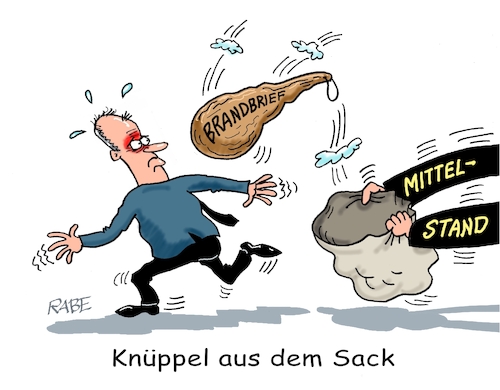 Cartoon: Märchenonkel Merz (medium) by RABE tagged merz,kanzler,koalition,union,spd,klingbeil,cartoon,karikatur,pressezeichnung,farbcartoon,tagescartoon,bürokratie,verwaltung,beamte,modernisierung,monster,drachen,schwert,holzschwert,nägel,säge,mittelstand,brandbrief,wirtschaftswachstum,stagnation,rezession,aufschwung,protest,versprechungen,märchen,gebrüder,grimm,knüppel,sack,merz,kanzler,koalition,union,spd,klingbeil,cartoon,karikatur,pressezeichnung,farbcartoon,tagescartoon,bürokratie,verwaltung,beamte,modernisierung,monster,drachen,schwert,holzschwert,nägel,säge,mittelstand,brandbrief,wirtschaftswachstum,stagnation,rezession,aufschwung,protest,versprechungen,märchen,gebrüder,grimm,knüppel,sack