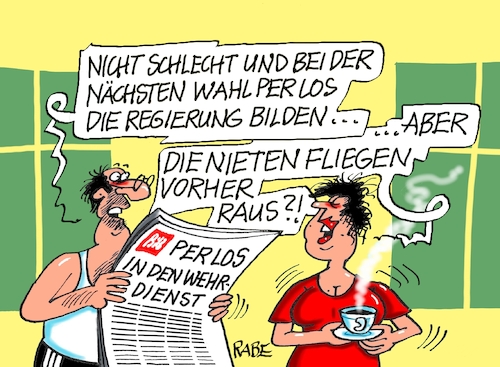 Cartoon: Nieten halten (medium) by RABE tagged merz,union,kanzler,fritze,koalition,spd,klingbeil,bundesregierung,rabe,ralf,böhme,cartoon,karikatur,pressezeichnung,farbcartoon,tagescartoon,trump,putin,krisen,tv,nachrichten,waschmaschine,bundeswehr,musterung,wehrdienst,los,wahl,wähler,nieten,merz,union,kanzler,fritze,koalition,spd,klingbeil,bundesregierung,rabe,ralf,böhme,cartoon,karikatur,pressezeichnung,farbcartoon,tagescartoon,trump,putin,krisen,tv,nachrichten,waschmaschine,bundeswehr,musterung,wehrdienst,los,wahl,wähler,nieten