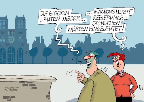 Cartoon: Notre Dame Stündchen (medium) by RABE tagged ampel,ampelregierung,rot,grün,gelb,fdp,spd,grüne,rabe,ralf,böhme,cartoon,karikatur,pressezeichnung,farbcartoon,tagescartoon,inflation,einkommen,rente,rentenpaket,bruch,streit,neuwahlen,frankreich,präsident,emanuel,macron,staatskrise,rücktritt,kathedrale,natredame,glocke,glöckner,wiedereröffnung,ampel,ampelregierung,rot,grün,gelb,fdp,spd,grüne,rabe,ralf,böhme,cartoon,karikatur,pressezeichnung,farbcartoon,tagescartoon,inflation,einkommen,rente,rentenpaket,bruch,streit,neuwahlen,frankreich,präsident,emanuel,macron,staatskrise,rücktritt,kathedrale,natredame,glocke,glöckner,wiedereröffnung