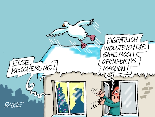 Cartoon: Ofengans (medium) by RABE tagged merz,kanzler,koalition,union,spd,klingbeil,cartoon,karikatur,pressezeichnung,farbcartoon,tagescartoon,weihnachten,bescherung,weiihnachtsbaum,gans,weihnachtsgans,bratröhre,weihnachtsessen,fluggans,merz,kanzler,koalition,union,spd,klingbeil,cartoon,karikatur,pressezeichnung,farbcartoon,tagescartoon,weihnachten,bescherung,weiihnachtsbaum,gans,weihnachtsgans,bratröhre,weihnachtsessen,fluggans