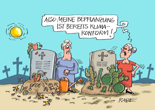 Cartoon: Robuster Grabschmuck (medium) by RABE tagged merz,kanzler,koalition,union,spd,klingbeil,cartoon,karikatur,pressezeichnung,farbcartoon,tagescartoon,db,bahn,frühling,frühjahr,frühjahrsputz,ice,zug,blumenkasten,blumenkästen,esc,songcontest,grab,friedhof,grabbepflanzung,kaktus,kakteen,trockenheit,dürre,hitze,klimawandel,wassermangel,merz,kanzler,koalition,union,spd,klingbeil,cartoon,karikatur,pressezeichnung,farbcartoon,tagescartoon,db,bahn,frühling,frühjahr,frühjahrsputz,ice,zug,blumenkasten,blumenkästen,esc,songcontest,grab,friedhof,grabbepflanzung,kaktus,kakteen,trockenheit,dürre,hitze,klimawandel,wassermangel