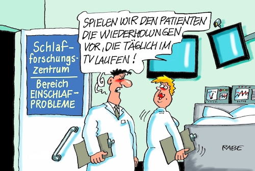 Cartoon: Schlaflabor (medium) by RABE tagged merz,kanzler,koalition,union,spd,klingbeil,cartoon,karikatur,pressezeichnung,farbcartoon,tagescartoon,db,bahn,frühling,frühjahr,frühjahrsputz,ice,zug,blumenkasten,blumenkästen,esc,songcontest,schlaf,schlaflabor,tv,wiederholungen,schlafpatient,merz,kanzler,koalition,union,spd,klingbeil,cartoon,karikatur,pressezeichnung,farbcartoon,tagescartoon,db,bahn,frühling,frühjahr,frühjahrsputz,ice,zug,blumenkasten,blumenkästen,esc,songcontest,schlaf,schlaflabor,tv,wiederholungen,schlafpatient