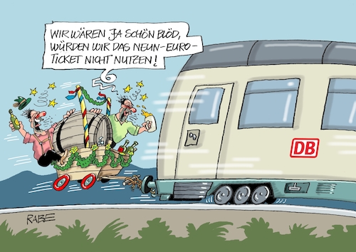 Cartoon: Schlusslichter (medium) by RABE tagged energiewende,windkraft,windräder,solarenergie,umweltminister,robert,habeck,grüne,rabe,ralf,böhme,cartoon,karikatur,pressezeichnung,farbcartoon,tagescartoon,michel,lastenträger,kosten,energiepreise,bahnticket,neun,euro,ticket,bus,bahn,entlastung,entlastungspaket,zug,schienen,bollerwagen,männertag,vatertag,himmelfahrt,db,feiertag,energiewende,windkraft,windräder,solarenergie,umweltminister,robert,habeck,grüne,rabe,ralf,böhme,cartoon,karikatur,pressezeichnung,farbcartoon,tagescartoon,michel,lastenträger,kosten,energiepreise,bahnticket,neun,euro,ticket,bus,bahn,entlastung,entlastungspaket,zug,schienen,bollerwagen,männertag,vatertag,himmelfahrt,db,feiertag