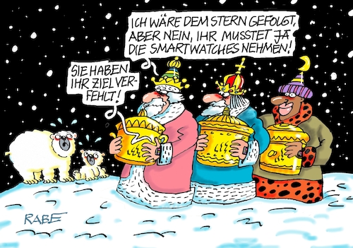 Cartoon: Smarte Jungs (medium) by RABE tagged merz,kanzler,koalition,union,spd,klingbeil,cartoon,karikatur,pressezeichnung,farbcartoon,tagescartoon,weihnachten,bescherung,weiihnachtsbaum,gans,weihnachtsgans,jesus,krippe,betlehem,eisbären,schnee,eis,smartwatches,verfehlung,jerusalem,heilige,drei,könige,merz,kanzler,koalition,union,spd,klingbeil,cartoon,karikatur,pressezeichnung,farbcartoon,tagescartoon,weihnachten,bescherung,weiihnachtsbaum,gans,weihnachtsgans,jesus,krippe,betlehem,eisbären,schnee,eis,smartwatches,verfehlung,jerusalem,heilige,drei,könige