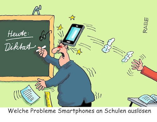 Cartoon: Smartphone als Waffe (medium) by RABE tagged merz,kanzler,koalition,union,spd,klingbeil,cartoon,karikatur,pressezeichnung,farbcartoon,tagescartoon,db,bahn,frühling,frühjahr,frühjahrsputz,ice,zug,blumenkasten,blumenkästen,esc,songcontest,schule,schüler,bildung,lehrer,unterricht,diktat,wurfgeschoss,merz,kanzler,koalition,union,spd,klingbeil,cartoon,karikatur,pressezeichnung,farbcartoon,tagescartoon,db,bahn,frühling,frühjahr,frühjahrsputz,ice,zug,blumenkasten,blumenkästen,esc,songcontest,schule,schüler,bildung,lehrer,unterricht,diktat,wurfgeschoss