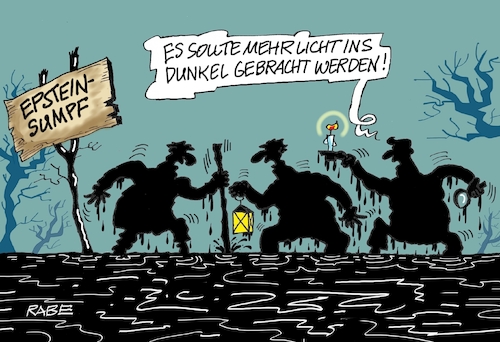 Cartoon: Stinkiger Sumpf (medium) by RABE tagged trump,präsident,usa,donald,einmarsch,erstürmung,cartoon,karikatur,pressezeichnung,rabe,ralf,böhme,farbcartoon,tagescartoon,venezuela,südamerika,maduro,regimewechsel,weltordnung,kongress,völkerrecht,epstein,epsteinfiles,akten,files,sexualstraftäter,mißbrauch,prostitution,menschenhandel,verbrechen,kriminalität,aufklärung,bestrafung,morast,sumpf,trump,präsident,usa,donald,einmarsch,erstürmung,cartoon,karikatur,pressezeichnung,rabe,ralf,böhme,farbcartoon,tagescartoon,venezuela,südamerika,maduro,regimewechsel,weltordnung,kongress,völkerrecht,epstein,epsteinfiles,akten,files,sex,sexualstraftäter,mißbrauch,prostitution,menschenhandel,verbrechen,kriminalität,aufklärung,bestrafung,morast,sumpf