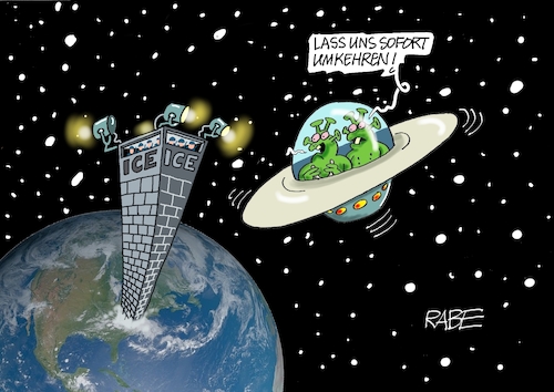 Cartoon: Trumptower (medium) by RABE tagged trump,präsident,usa,donald,einmarsch,erstürmung,cartoon,karikatur,pressezeichnung,rabe,ralf,böhme,farbcartoon,tagescartoon,venezuela,südamerika,maduro,regimewechsel,weltordnung,kongress,völkerrecht,trumptower,ausländerbehörde,abschiebung,ice,weltall,ufo,erde,erdkugel,minneapolis,trump,präsident,usa,donald,einmarsch,erstürmung,cartoon,karikatur,pressezeichnung,rabe,ralf,böhme,farbcartoon,tagescartoon,venezuela,südamerika,maduro,regimewechsel,weltordnung,kongress,völkerrecht,trumptower,ausländerbehörde,abschiebung,ice,weltall,ufo,erde,erdkugel,minneapolis