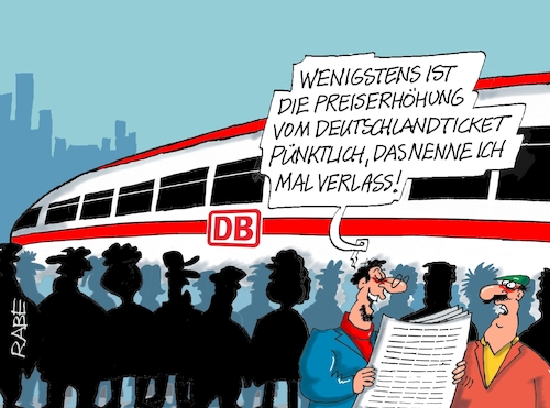 Cartoon: Verlassen (medium) by RABE tagged db,bahn,gewerkschaft,gdl,gewerkschaftsboss,weselsky,rabe,ralf,böhme,cartoon,karikatur,pressezeichnung,farbcartoon,tagescartoon,streik,rente,rentner,verabschiedung,deutschlandticket,preis,preiserhöhung,preissteigerung,db,bahn,gewerkschaft,gdl,gewerkschaftsboss,weselsky,rabe,ralf,böhme,cartoon,karikatur,pressezeichnung,farbcartoon,tagescartoon,streik,rente,rentner,verabschiedung,deutschlandticket,preis,preiserhöhung,preissteigerung