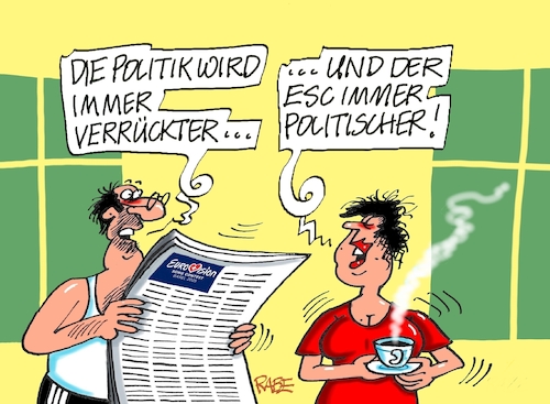 Cartoon: Very politisch (medium) by RABE tagged songcontest,esc,schweiz,alphorn,kühe,kuh,schlager,pop,bühnenshow,spktakel,rabe,cartoon,karikatur,deutschland,letzter,zdf,spezial,spezialsendung,unterhaltung,show,basel,politik,verrücktheit,songcontest,esc,schweiz,alphorn,kühe,kuh,schlager,pop,bühnenshow,spktakel,rabe,cartoon,karikatur,deutschland,letzter,zdf,spezial,spezialsendung,unterhaltung,show,basel,politik,verrücktheit