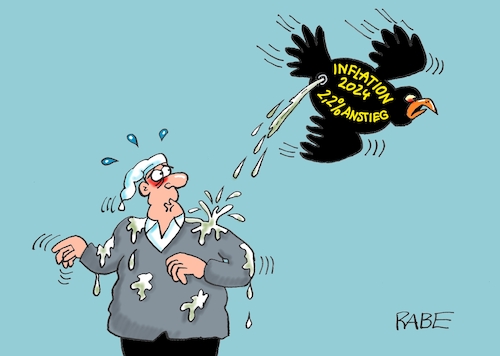 Cartoon: Vogelschiss (medium) by RABE tagged ampel,ampelregierung,rot,grün,gelb,fdp,spd,grüne,rabe,ralf,böhme,cartoon,karikatur,pressezeichnung,farbcartoon,tagescartoon,inflation,einkommen,rente,rentenpaket,bruch,streit,neuwahlen,inflationsrate,anstieg,vogel,vogelschiss,bürger,michel,teuerung,teuerungsrate,verbraucher,verbraucherpreise,ampel,ampelregierung,rot,grün,gelb,fdp,spd,grüne,rabe,ralf,böhme,cartoon,karikatur,pressezeichnung,farbcartoon,tagescartoon,inflation,einkommen,rente,rentenpaket,bruch,streit,neuwahlen,inflationsrate,anstieg,vogel,vogelschiss,bürger,michel,teuerung,teuerungsrate,verbraucher,verbraucherpreise