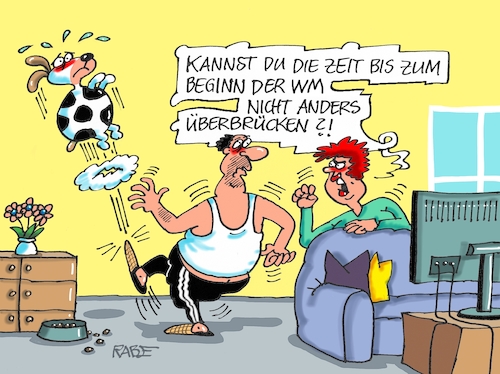 Warten auf die WM