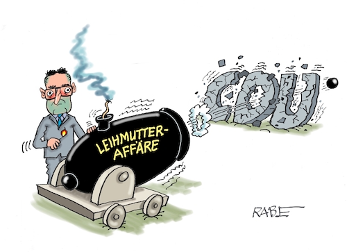 Cartoon: Zerspahner (medium) by RABE tagged merz,kanzler,koalition,union,spd,klingbeil,cartoon,karikatur,pressezeichnung,farbcartoon,tagescartoon,db,bahn,frühling,frühjahr,frühjahrsputz,ice,zug,blumenkasten,blumenkästen,esc,songcontest,jens,spahn,leihmutter,leihmutteraffäre,rücktritt,cdu,buchstaben,schrift,kinderwagen,unfall,crash,merz,kanzler,koalition,union,spd,klingbeil,cartoon,karikatur,pressezeichnung,farbcartoon,tagescartoon,db,bahn,frühling,frühjahr,frühjahrsputz,ice,zug,blumenkasten,blumenkästen,esc,songcontest,jens,spahn,leihmutter,leihmutteraffäre,rücktritt,cdu,buchstaben,schrift,kinderwagen,unfall,crash