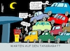 Cartoon: Ausharren (small) by RABE tagged merz,kanzler,koalition,union,spd,klingbeil,cartoon,karikatur,pressezeichnung,farbcartoon,tagescartoon,db,bahn,frühling,frühjahr,frühjahrsputz,ice,zug,blumenkasten,blumenkästen,esc,songcontest,tankrabatt,rabatt,tankstelle,zapfsäule,zapfpistole,pkw,auto,autofahrer,benzin,tank,benzinpreis