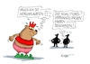 Cartoon: Bärendienste (small) by RABE tagged merz,kanzler,koalition,union,spd,klingbeil,cartoon,karikatur,pressezeichnung,farbcartoon,tagescartoon,db,bahn,frühling,frühjahr,frühjahrsputz,ice,zug,blumenkasten,blumenkästen,esc,songcontest,wahldebakel,berlin,rathaus,linke,grüne,bär,unterwäsche,koalitionsgespräche,senat,rot,grün