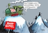 Cartoon: Bahngipfel (small) by RABE tagged db,bahn,verspätung,sanierung,generalsanierung,bahnstrecke,cartoon,karikatur,rabe,ralf,böhme,pressezeichnung,farbcartoon,tagescartoon,lok,zug,tunnel,gleisbett,bahnkunde,gipfel,bahngipfel,gipfeltreffen,berge,lokomotive