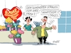 Cartoon: Blumenladen (small) by RABE tagged frauentag,frau,gleichberechtigung,feiertag,lohnangleichung,chefetage,cartoon,karikatur,pressezeichnung,farbcartoon,tagescartoon,mann,transparent,märz,frauentagsfeier,demo,blumen,blumenladen,fleurop