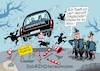 Cartoon: Dobrindterwahn (small) by RABE tagged merz,groko,spd,union,posten,postenvergabe,rabe,ralf,böhme,cartoon,karikatur,pressezeichnung,farbcartoon,tagescartoon,schaufenster,deko,umbau,laden,ladenhüter,regierungsbildung,innenminister,dobrindt,rinderwahn,rinderwahnsinn,migration,migrationspolitik,raser,baustelle