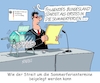 Cartoon: Ferienstreitereien (small) by RABE tagged lehrer,schüler,zeugnis,ferien,rabe,ralf,böhme,cartoon,karikatur,pressezeichnung,farbcartoon,tagescartoon,banksy,künstler,ferienbeginn,ferienstart,los,lostrommel,tombola,lotterie,ziehung,bundesländer,streit