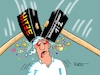 Cartoon: Hammercartoon (small) by RABE tagged fußball,nagelsmann,spieler,wm,kader,usa,ball,sport,tor,spielfeld,schiedsrichter,videobeweis,rabe,ralf,böhme,cartoon,karikatur,pressezeichnung,farbcartoon,tagescartoon,hund,bundesliga,ballaballa,ecuador,niederlage,hammer,hitze,hitzehammer,wetter,sommer,michel,extremwetter,extremhitze