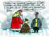 Cartoon: Hartz IV Regelung (small) by RABE tagged weihnachtsmann,hartz,iv,geschenke,euro,von,der,leyen,schlechte,nachricht,gute,weihnachten,bescherung,geschenkesack,armut,arnutsgrenze,existenzminimum,regelsatz