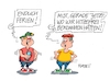 Cartoon: Hitzefrei (small) by RABE tagged merz,kanzler,koalition,union,spd,klingbeil,cartoon,karikatur,pressezeichnung,farbcartoon,tagescartoon,db,bahn,frühling,frühjahr,frühjahrsputz,ice,zug,blumenkasten,blumenkästen,esc,songcontest,ferien,urlaub,schüler,hitze,hitzewelle,hitzefrei,klimawandel