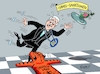 Cartoon: Immer das Gleiche (small) by RABE tagged merz,kanzler,koalition,union,spd,klingbeil,cartoon,karikatur,pressezeichnung,farbcartoon,tagescartoon,db,bahn,frühling,frühjahr,frühjahrsputz,ice,zug,blumenkasten,blumenkästen,esc,songcontest,israel,sanktionen,eu,europa,brüssel,hamas,libanon,gaza,gazakrieg,netanjahu,tigerfell,silvester,same,procedure,stolperer