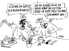 Cartoon: Kettensäge (small) by RABE tagged cartoonist,karikaturist,schere,kettensäge,paris,charlie,hebdo,attentat,satire,islamisten