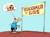 Klimaziele II (small) Cartoon: Klimaziele II (small) by RABE tagged merz,union,kanzler,fritze,koalition,spd,klingbeil,bundesregierung,rabe,ralf,böhme,cartoon,karikatur,pressezeichnung,farbcartoon,tagescartoon,trump,putin,krisen,tv,nachrichten,waschmaschine,klimaziel,deutschland,ziel,zielgerade,klimaneutralität,schnecke,aschenbahn