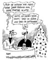 Cartoon: Lottoglück (small) by RABE tagged silvester,neujahr,weihnachtsbaum,lotto,toto,glücksspiel,gewinn,euro,sechser,lottotipp,männer,bier,lottofee,wünsche