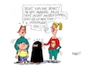 Cartoon: Masernschutz II (small) by RABE tagged masern,masernimpfung,pflichtimpfung,spahn,giffey,rabe,ralf,böhme,cartoon,karikatur,pressezeichnung,farbcartoon,tagescartoon,muslime,burka,impfgegner