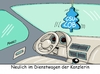 Cartoon: Merkelwagen (small) by RABE tagged merkel,kanzlerin,cdu,dienstwagen,amatur,duftbäumchen,csu,rabe,ralf,böhme,cartoon,karikatur,pressezeichnung,farbcartoon,flüchtlingskrise,obergrenze,scheuer,seehofer
