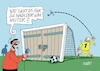 Cartoon: Neuer geht (small) by RABE tagged fußball,nagelsmann,spieler,wm,kader,usa,ball,sport,tor,spielfeld,schiedsrichter,videobeweis,rabe,ralf,böhme,cartoon,karikatur,pressezeichnung,farbcartoon,tagescartoon,hund,bundesliga,ballaballa,manuel,neuer,schlüssel