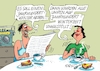Cartoon: Nochmal Jahrhundertwinter (small) by RABE tagged merz,union,kanzler,fritze,koalition,spd,klingbeil,bundesregierung,rabe,ralf,böhme,cartoon,karikatur,pressezeichnung,farbcartoon,tagescartoon,trump,putin,krisen,tv,nachrichten,waschmaschine,winter,jahrhundert,jahrhundertwinter,kälte,frost,eis,schnee,uhr,zeit,zeitumstellung,uhrenumstellung,winterzeit
