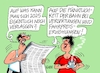 Cartoon: Pünktlicher Verlass (small) by RABE tagged silvester,silvesterfeier,neujahr,rabe,ralf,böhme,cartoon,karikatur,pressezeichnung,farbcartoon,tagescartoon,musical,theater,jahresrückblick,wünsch,db,bahn,pünktlichkeit,fahrpreis,preissteigerung,verlass